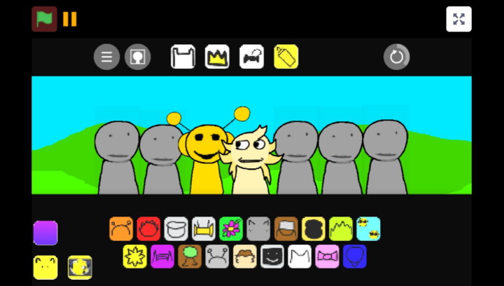 Rhythm Box Sprunki - Grey Mod_playmods.net
