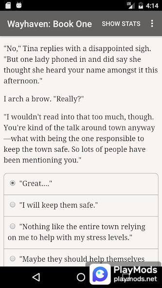 Wayhaven Chronicles: Book One(Unlocked Stories) screenshot image 2_playmods.net