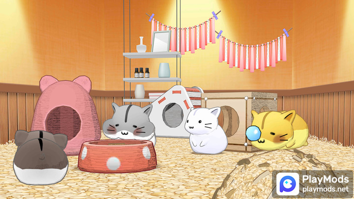 Hamster Life match and home(Unlimited Currency) screenshot image 1_playmods.net