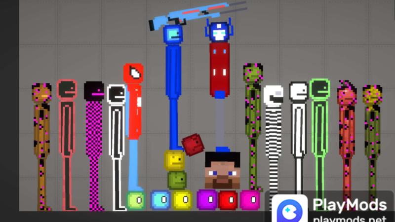 Melon character: changed For Melon Playground Mods