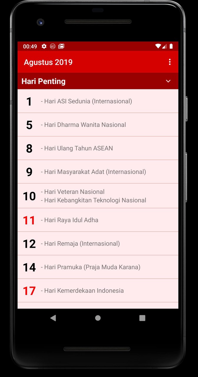 Kalender Indonesia 2022, 2023_playmods.net