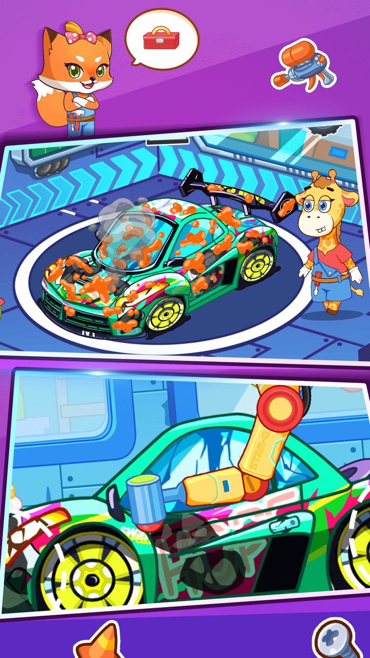 Repair The Future Racing Car_playmods.net