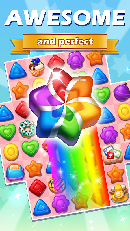 Sweet Candy Pop Match 3 Puzzle_playmods.net