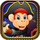 Cute Pirate Monkey Escape_playmods.net