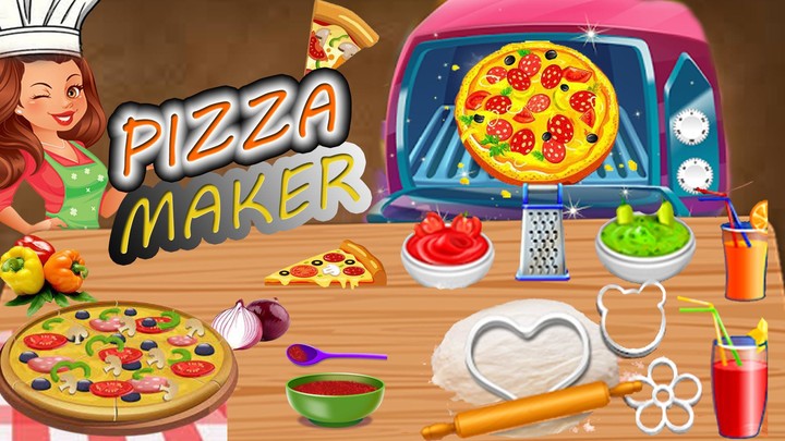 Cooking Game Pizza Making Game_playmods.net