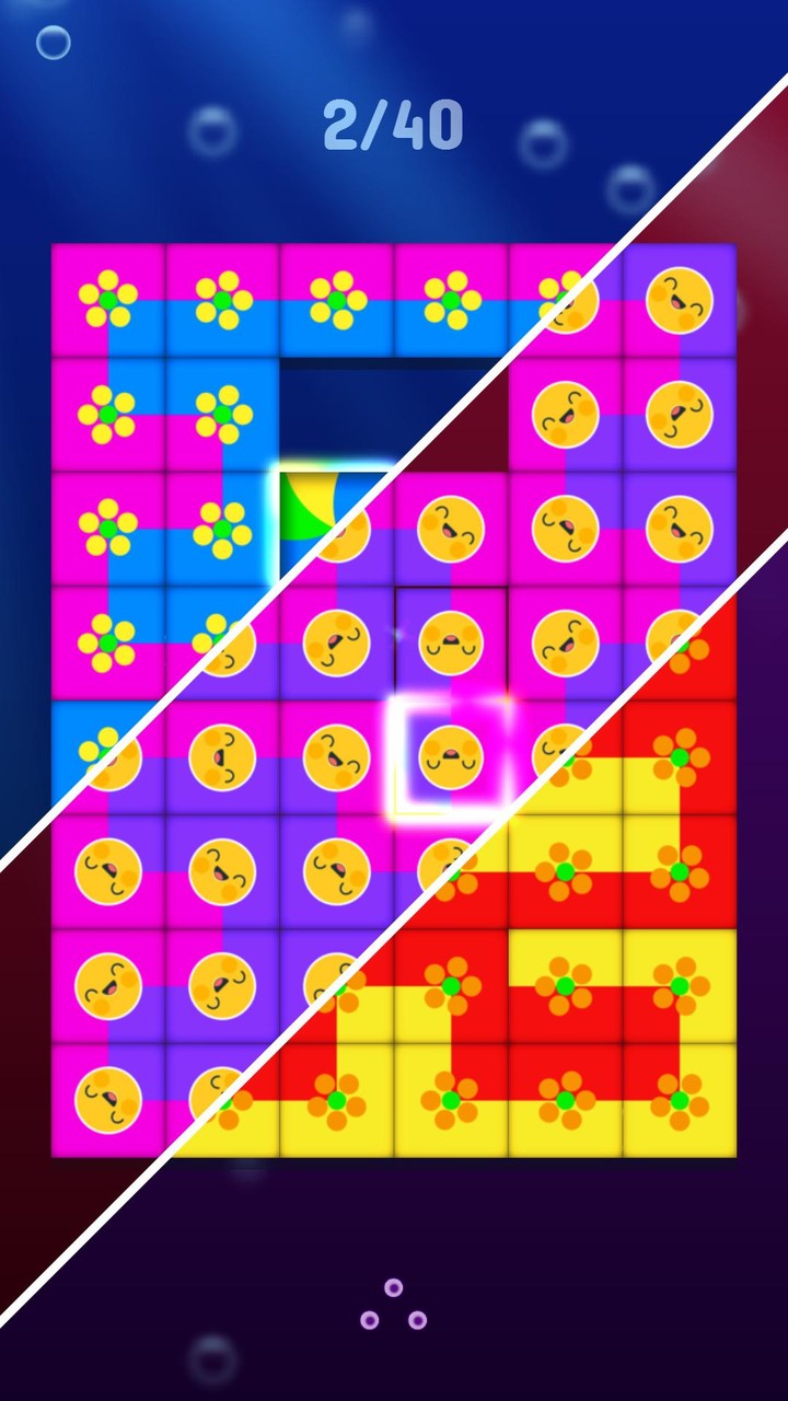 Fill the Rainbow - puzzle game_playmods.net