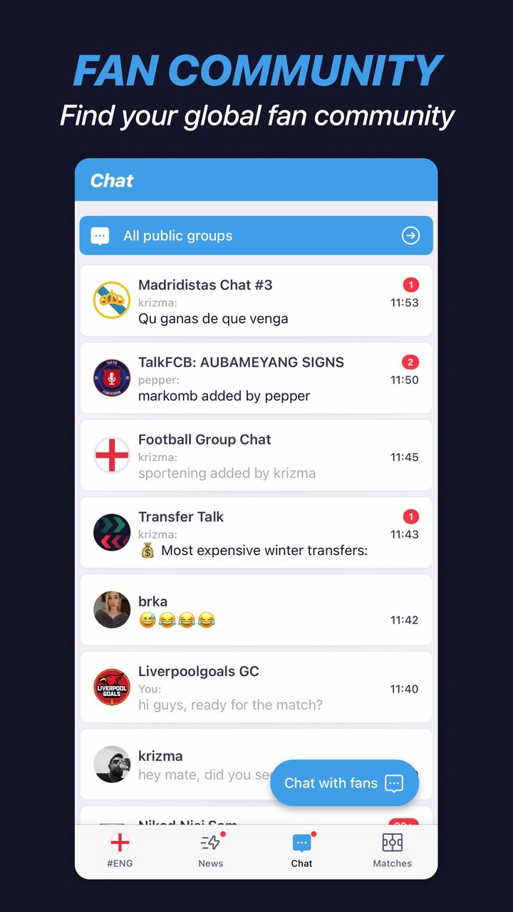 Sportening - App for True Fans_playmods.net