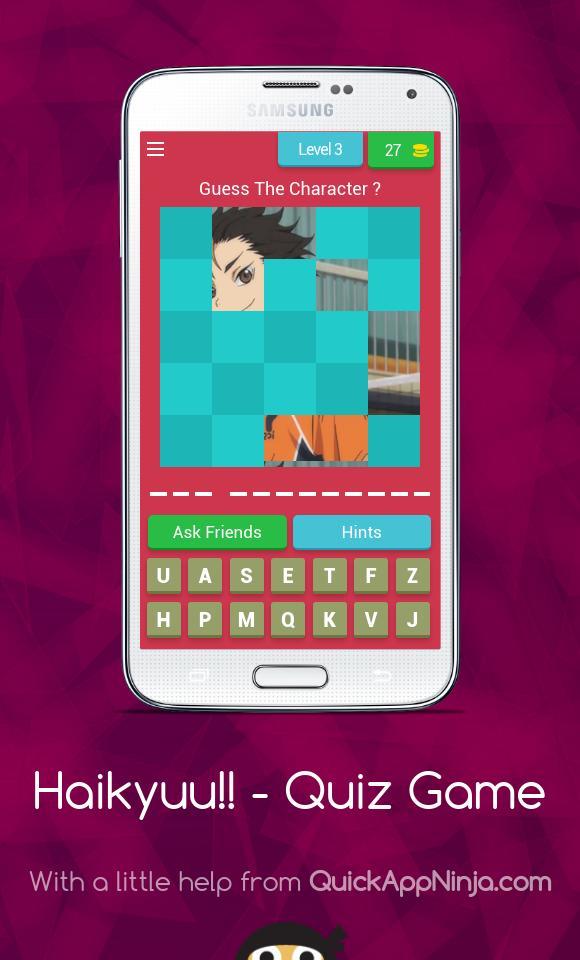 Guess Haikyuu!! Characters - Q_playmods.net