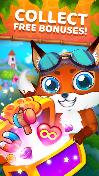 Animatch Friends: cute match 3(Mod APK) screenshot image 3_playmods.net