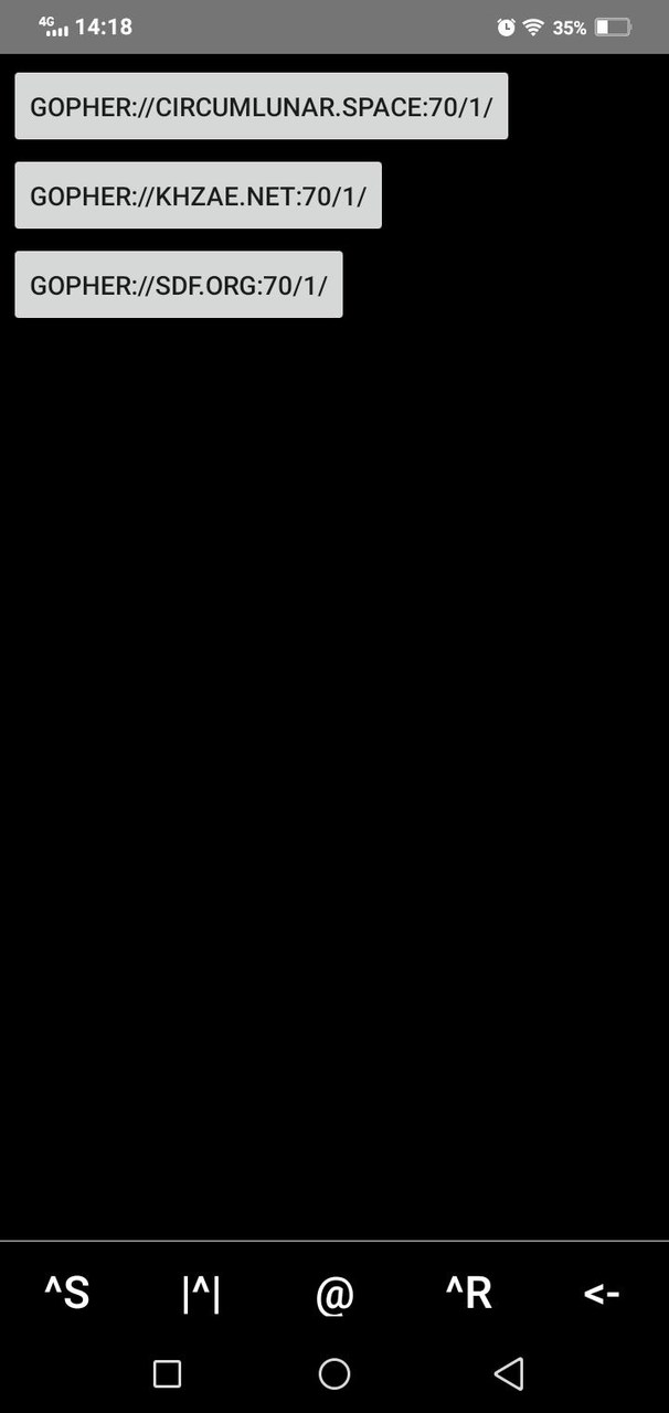 gophercle: gopher client_playmods.net