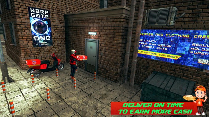 Pizza Delivery Boy：Bike Games_playmods.net