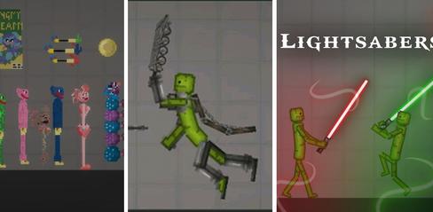 Melon Playground Mod Apk v12.2 Update New Mods: Poppy Playtime & Light Sabers & More - playmods.net