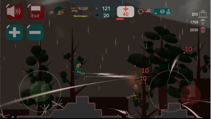 Gunman sturm. Run, fight, win_playmods.net