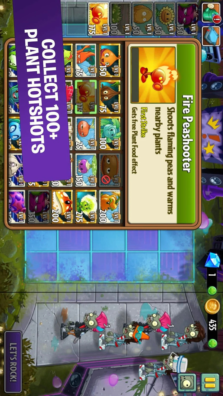 Plants vs. Zombies 2 Free(Unlimited Money) screenshot image 3_playmods.net