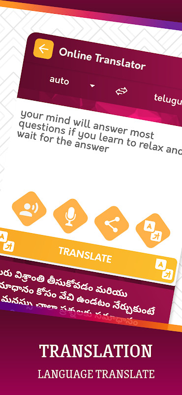 English To Telugu Translator_playmods.net