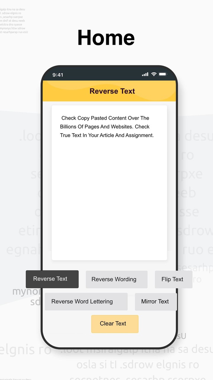 Flip and Reverse Text_playmods.net