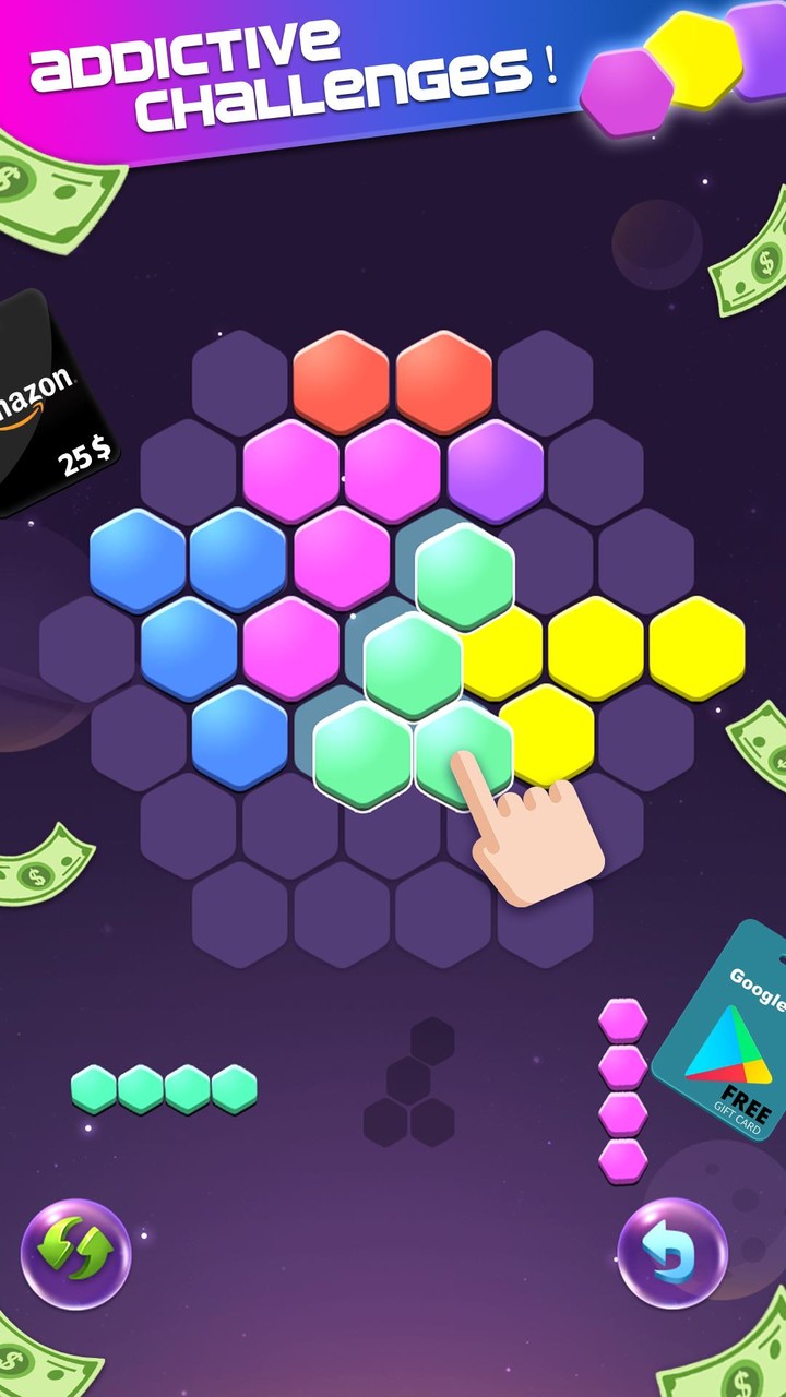 Lucky Hexa! – Hexa Puzzle & Block Puzzle Big Win_playmods.net