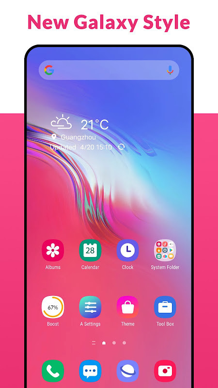 A Launcher : Galaxy A Launcher_playmods.net