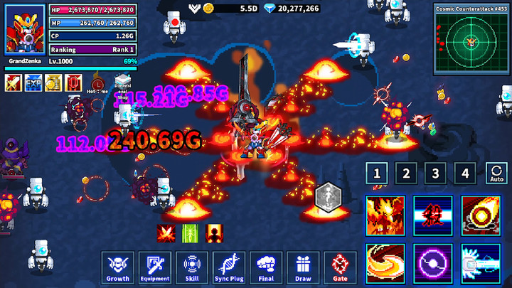 Grandzenka: Idle RPG(God Mode) screenshot image 3_playmods.net