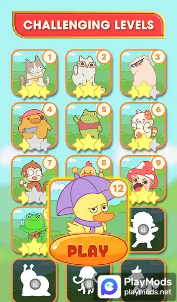 Odd One Out: Find Sticker(No Ads) screenshot image 2_playmods.net