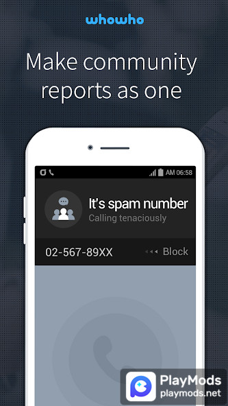 whowho - Caller ID & Block(Premium Unlocked) screenshot image 4_playmods.net