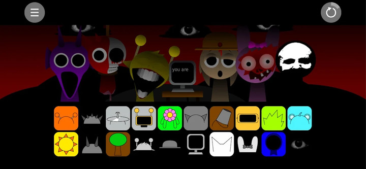 Sprunki - Cute vs Scary Beats(No ads) screenshot image 2_playmods.net