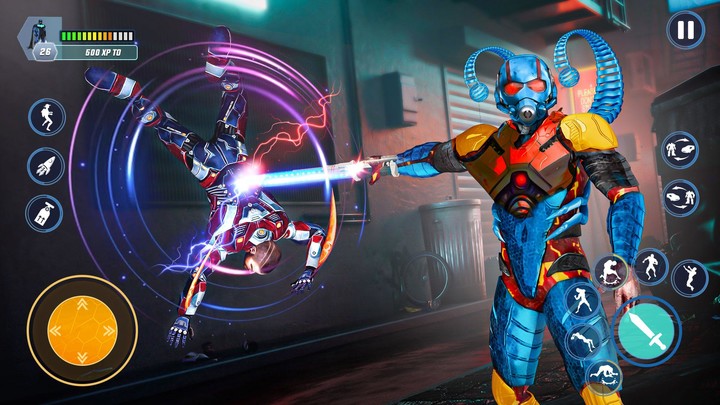 Blue Hero Flying Fighter Games_playmods.net