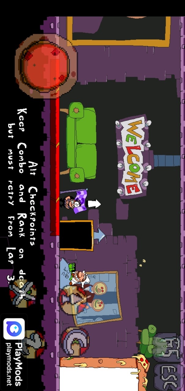 Pizza Tower(Player made) screenshot image 1_playmods.net