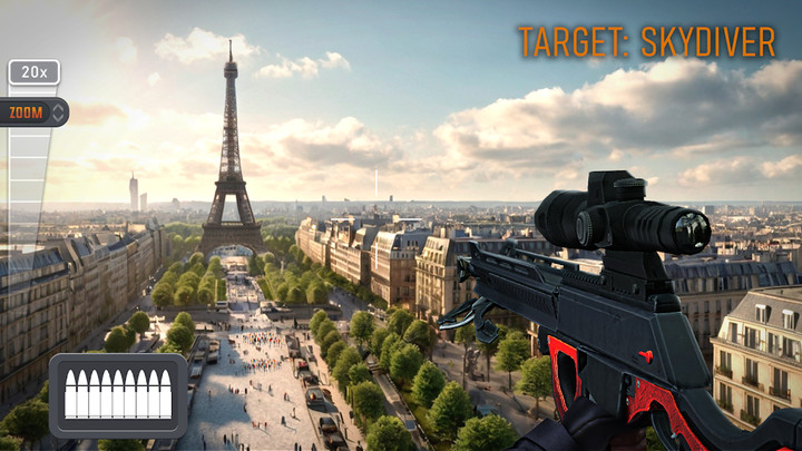 Sniper 3D: Fun Free Online FPS Gun Shooting Game(Unlimited resources) screenshot image 1_playmods.net