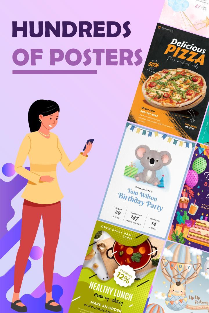 Poster Maker, Flyers Designer_playmods.net