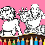 Super Hero Cartoons Coloring_playmods.net