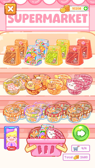 Mukbang ASMR Livestream Party(Unlimited Currency) screenshot image 4_playmods.net