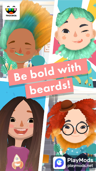 Toca Hair Salon 3(Unlocked all) screenshot image 5_playmods.net