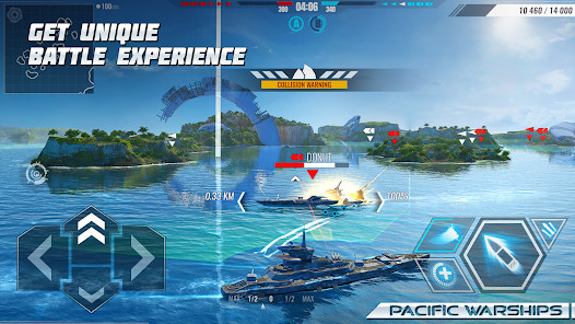 Pacific Warships: Naval PvP(mod bullets) screenshot image 1_playmods.net