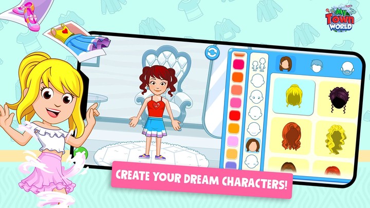 My Town World - Mega Kids Game(Unlocked all) screenshot image 1_playmods.net