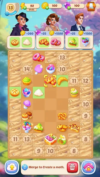 Elsa's Garden:Merge Adventure(Mod Menu) screenshot image 1_playmods.net