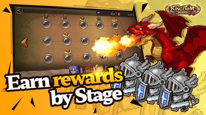Kingdom Wars(Unlimited Diamonds) screenshot image 2_playmods.net