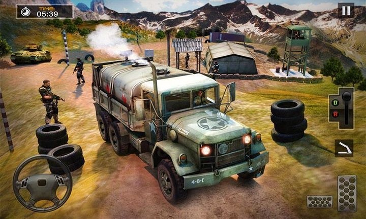 Army Cargo Transport Truck Sim_playmods.net