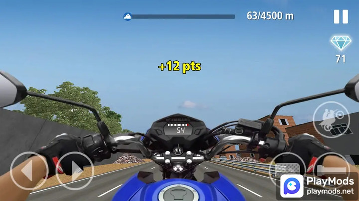 Traffic Motos(No Ads) screenshot image 3_playmods.net