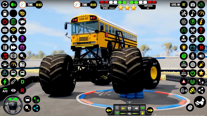 Extreme Monster Truck Game 3D_playmods.net