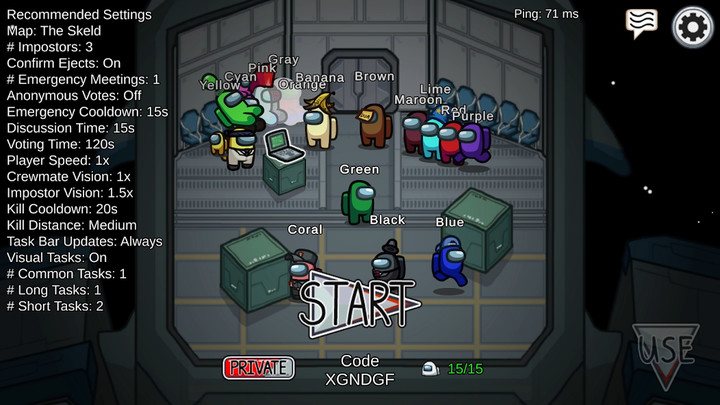 Among Us(Mod menu) screenshot image 3_playmods.net