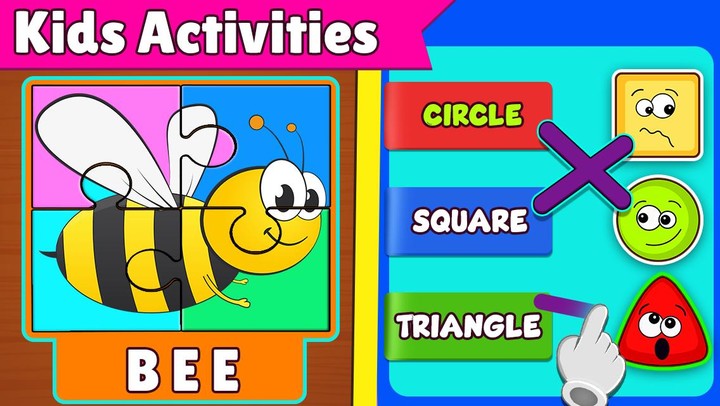 Kindergarten Kids Learning_playmods.net