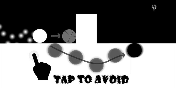 Black And White Runner_playmods.net