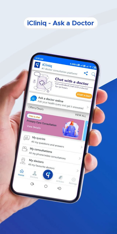 iCliniq - Ask/Consult Doctor 24x7, Second Opinion_playmods.net