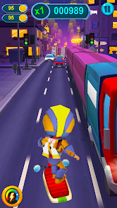 Super Hero Vir The Robot Dash(No ads) screenshot image 5_playmods.net