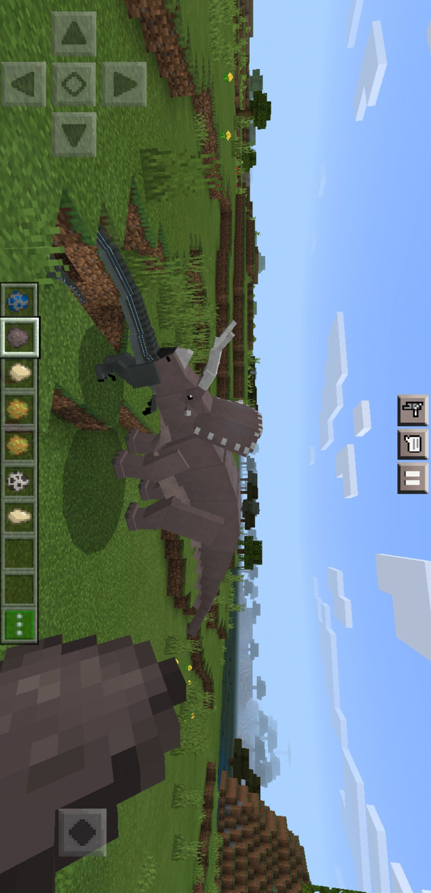Minecraft(Dinosaur World Mod) screenshot image 2_playmods.net
