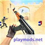 Commando Gun Shooting Games(Weak enemy)7.3_playmods.net