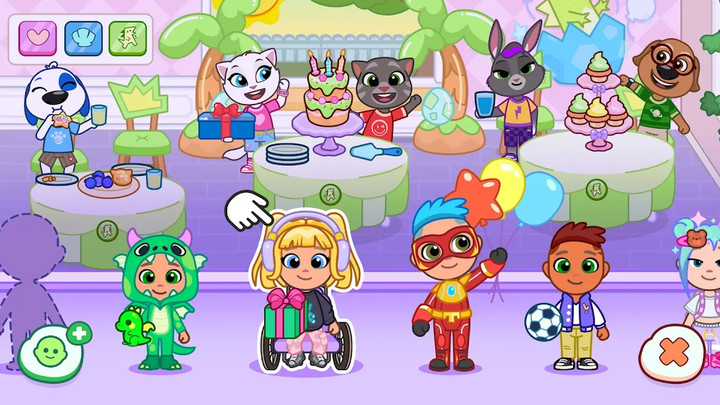 Talking Tom & Friends: World(Unlock clothing/buildings/furniture) screenshot image 4_playmods.net