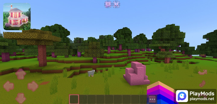 Craftsman : Mini Kawaii World(Speed change) screenshot image 1_playmods.net