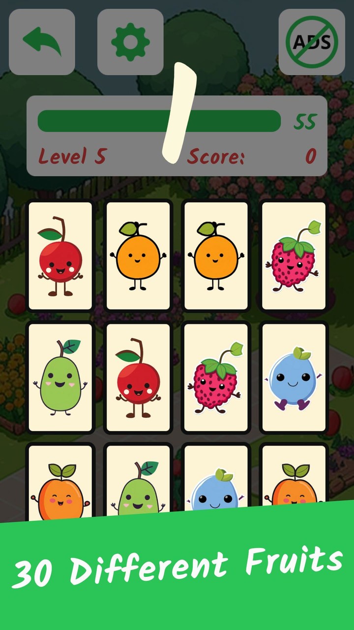 Kids Memory Game: Fruits_playmods.net